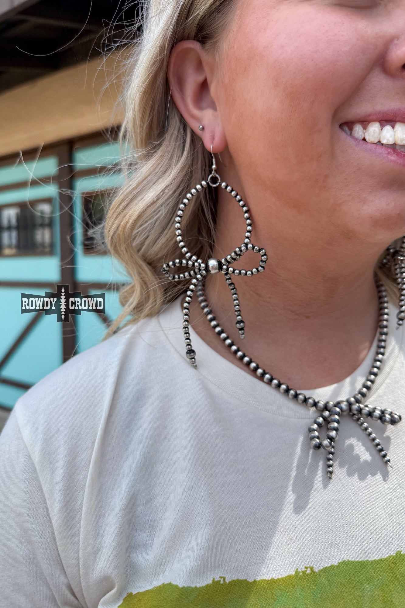 Cowgirl Bow Earrings