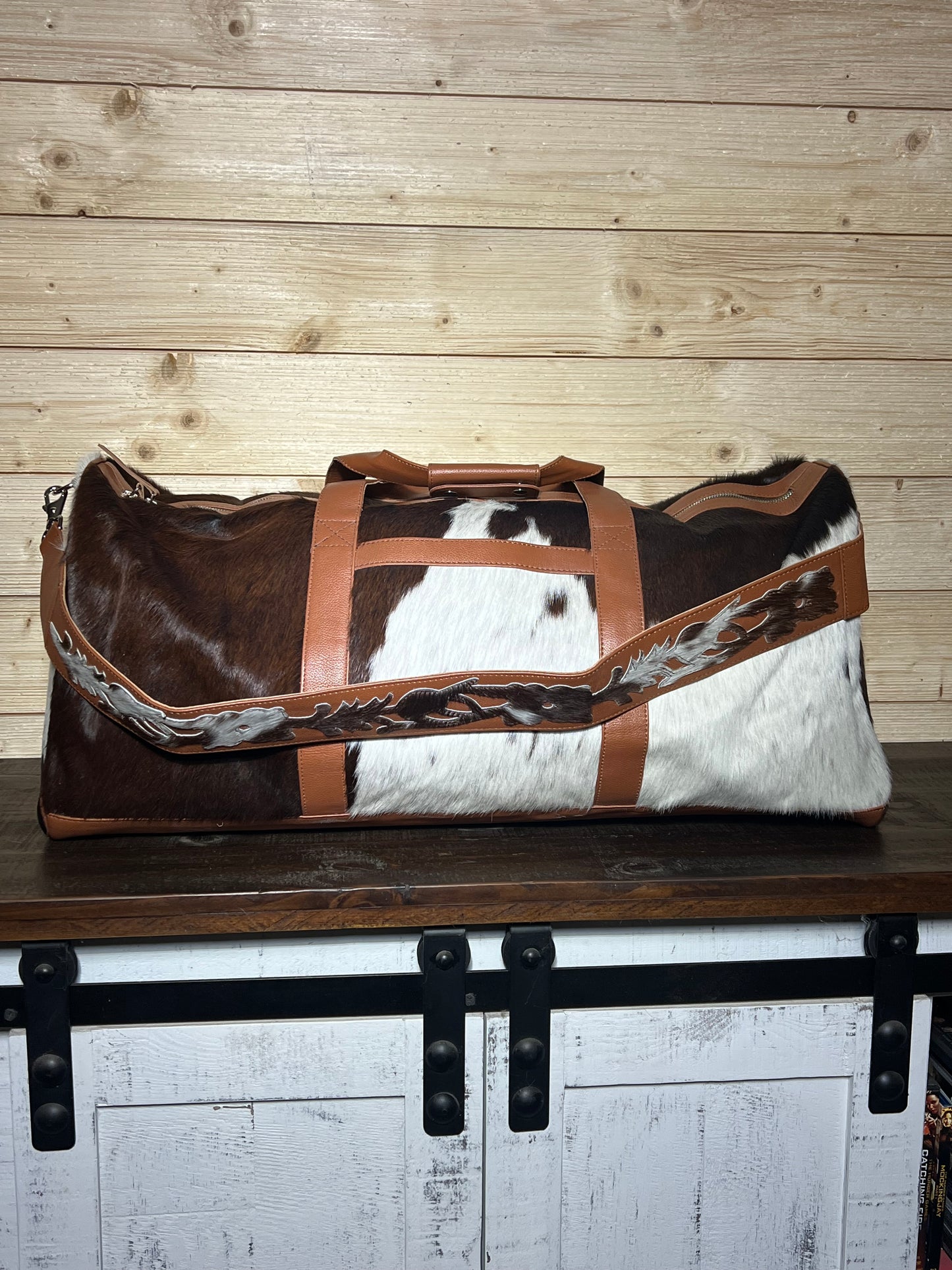 Cowhide Duffle - Large