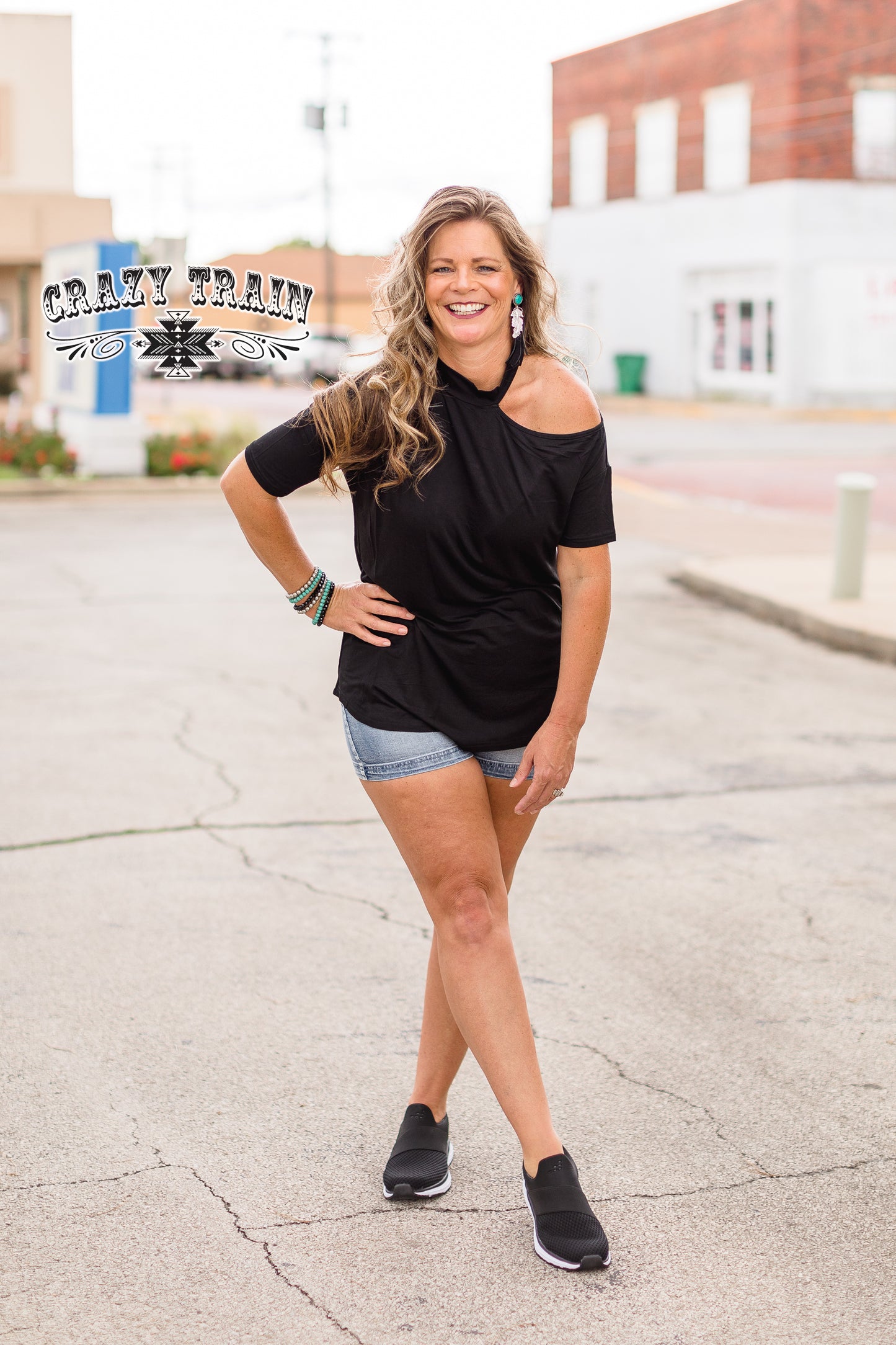 Blakely Black Top