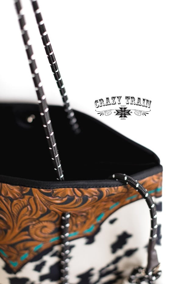 Tote- All Dream Bag * Cowhide Print