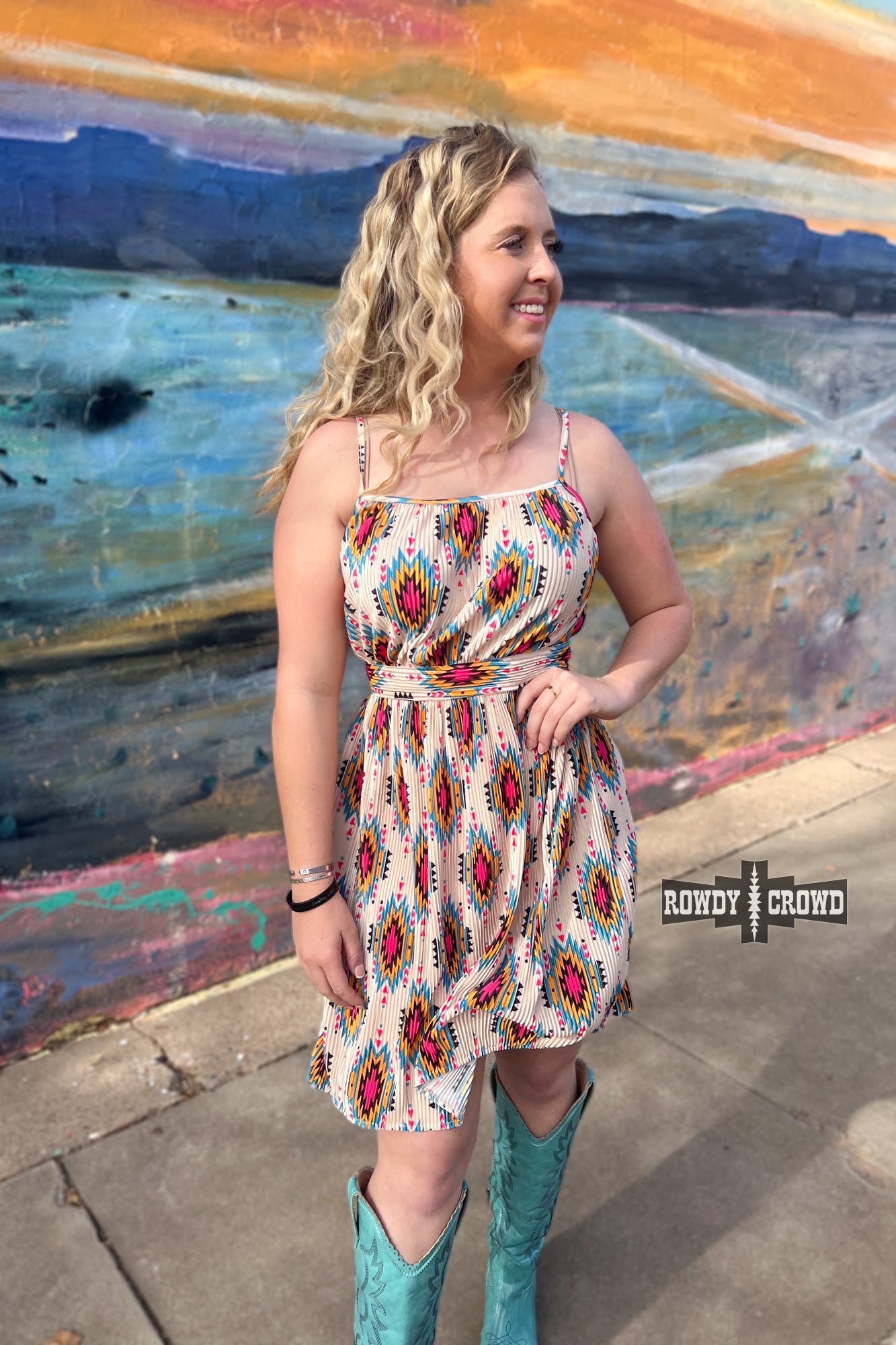 Aztec River Dress