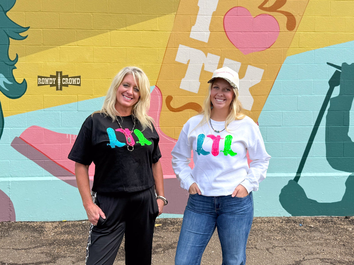 Neon Boots Sweater