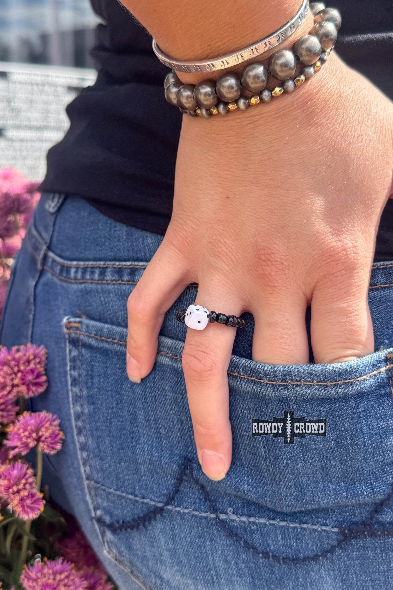 Dice Dice Baby Stretchy Ring