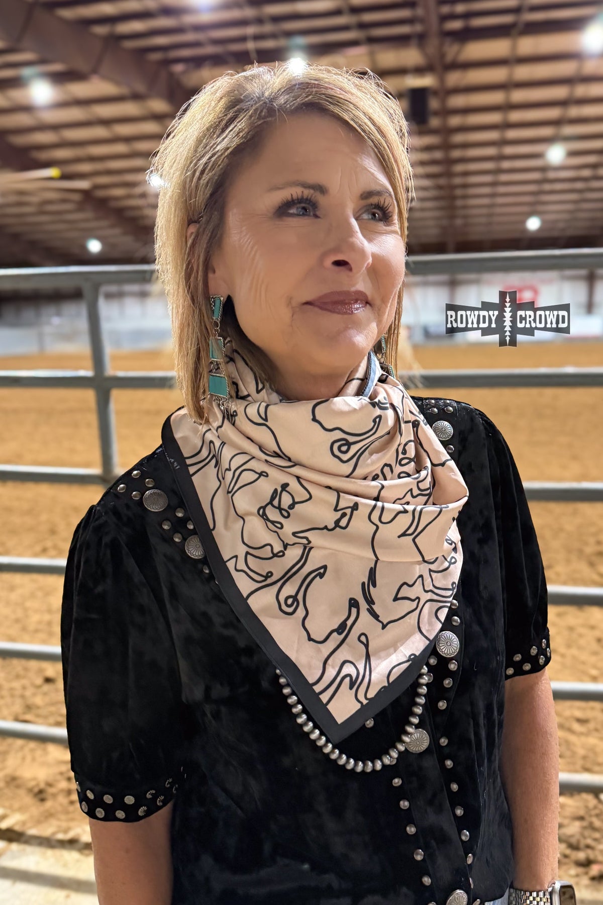 Rc Magic Rags Mustang Magic Wild Rag – The Spotted Armadillo Boutique