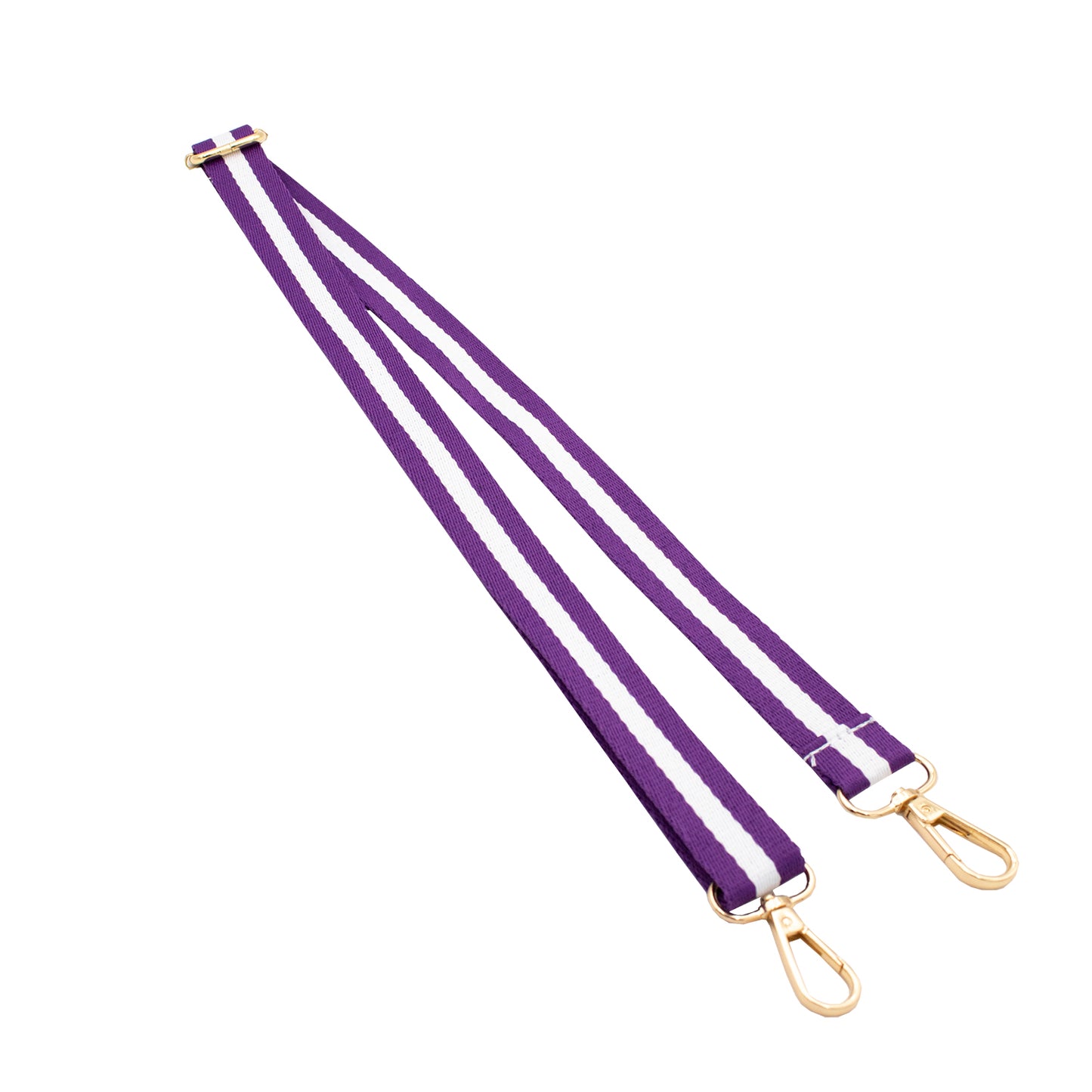 Spirit Strap - Purple and White Stripe