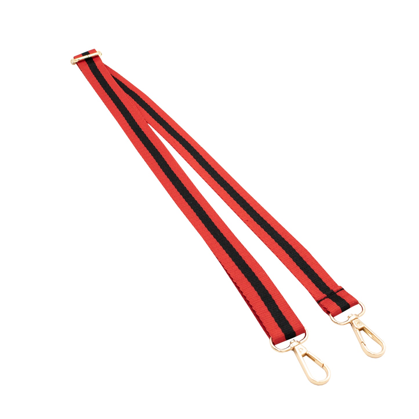 Spirit Strap - Red and Black Stripe